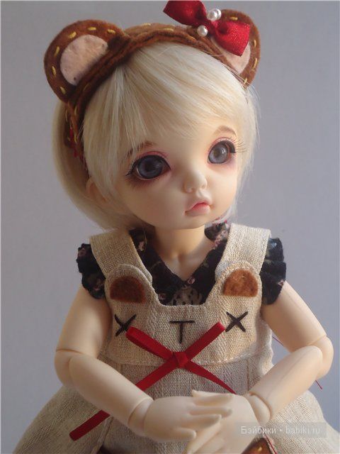 Мой мишка-топтыжка:) — Куклы Fairyland (ФэйриЛэнд): BJD (БЖД) (фото 3)