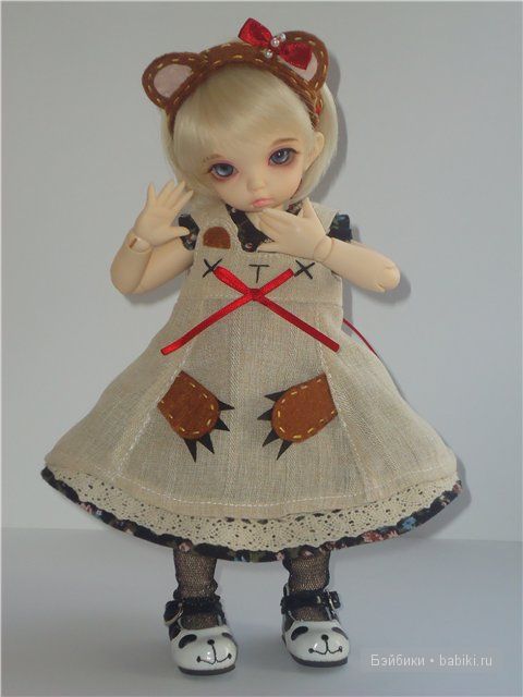 Мой мишка-топтыжка:) — Куклы Fairyland (ФэйриЛэнд): BJD (БЖД) (фото 4)