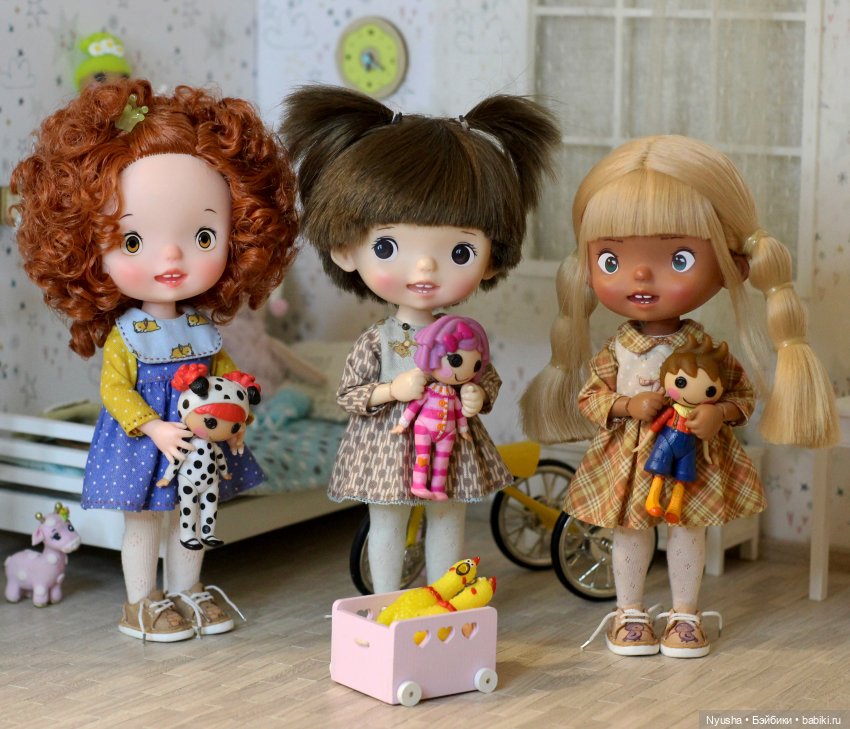 Мои любимые пупсики Mzzm doll