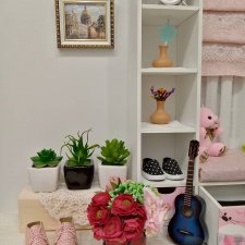 Кукольная диорама "Комната Мии"