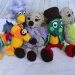 Игрушки вязанные крючком