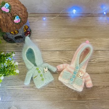 Вязанная одежда для куколок обитсу