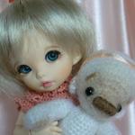 Мишка для Росинки (куколка BJD)