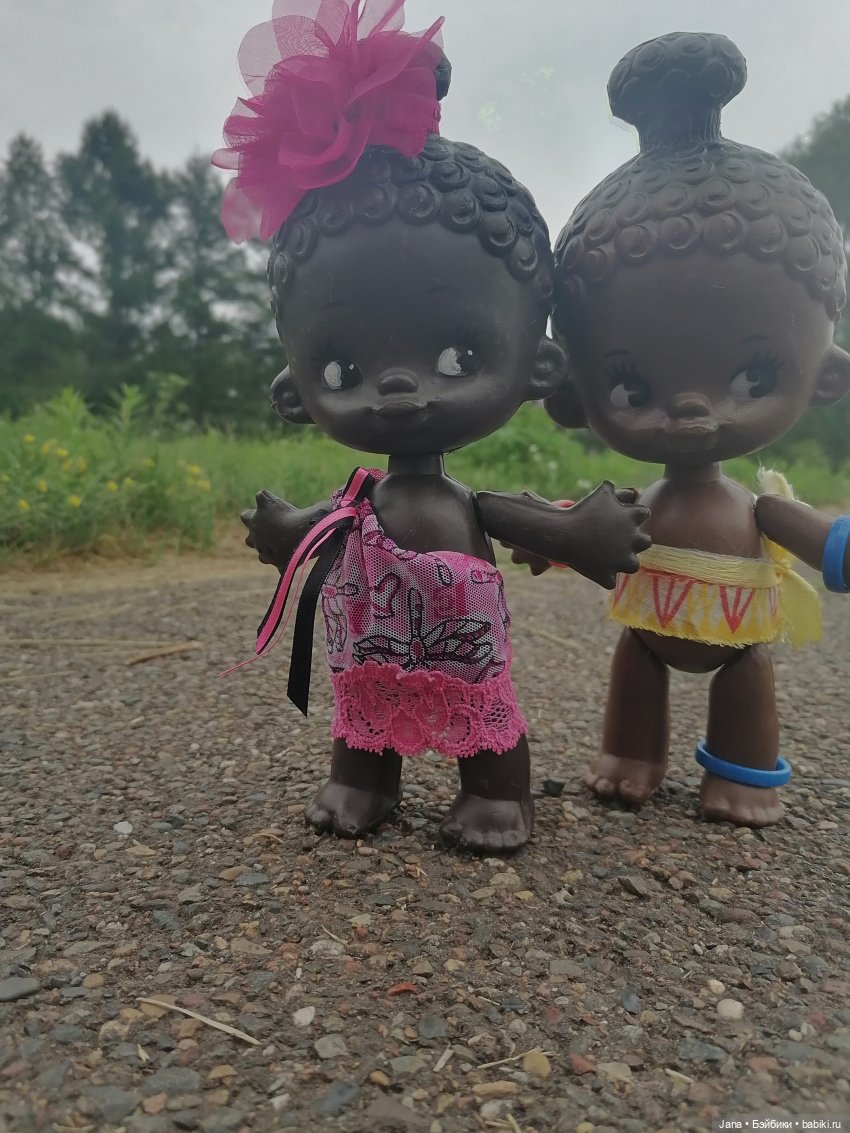 Африканки в Сибири — Винтажные куклы ГДР (Немки): Бигги