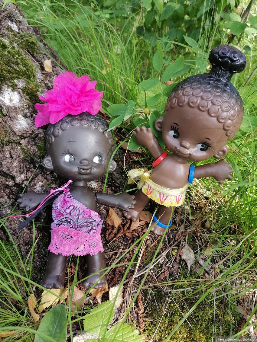 Африканки в Сибири — Винтажные куклы ГДР (Немки): Бигги