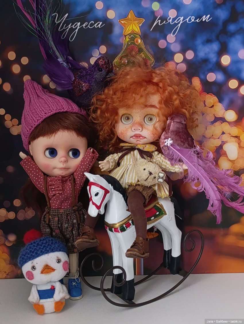 Малышня у Ёлки | Бэйбики Малышня у Ёлки — Новый год и Рождество: праздничные фото кукол