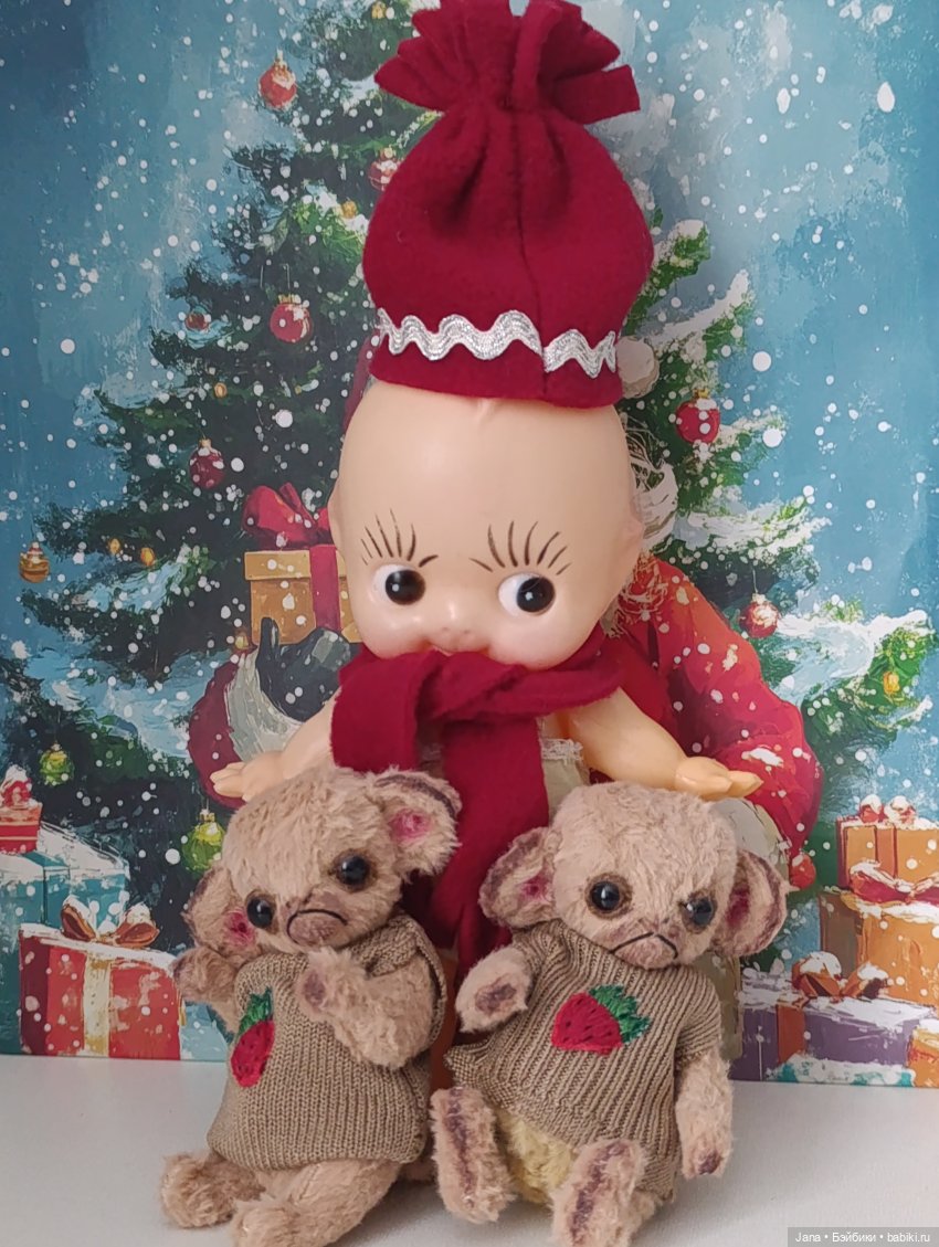 Малышня у Ёлки | Бэйбики Малышня у Ёлки — Новый год и Рождество: праздничные фото кукол