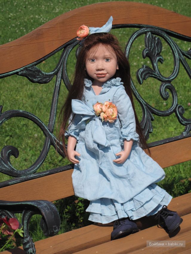 Минти. Моя первая коллекционная кукла от Zwergnase