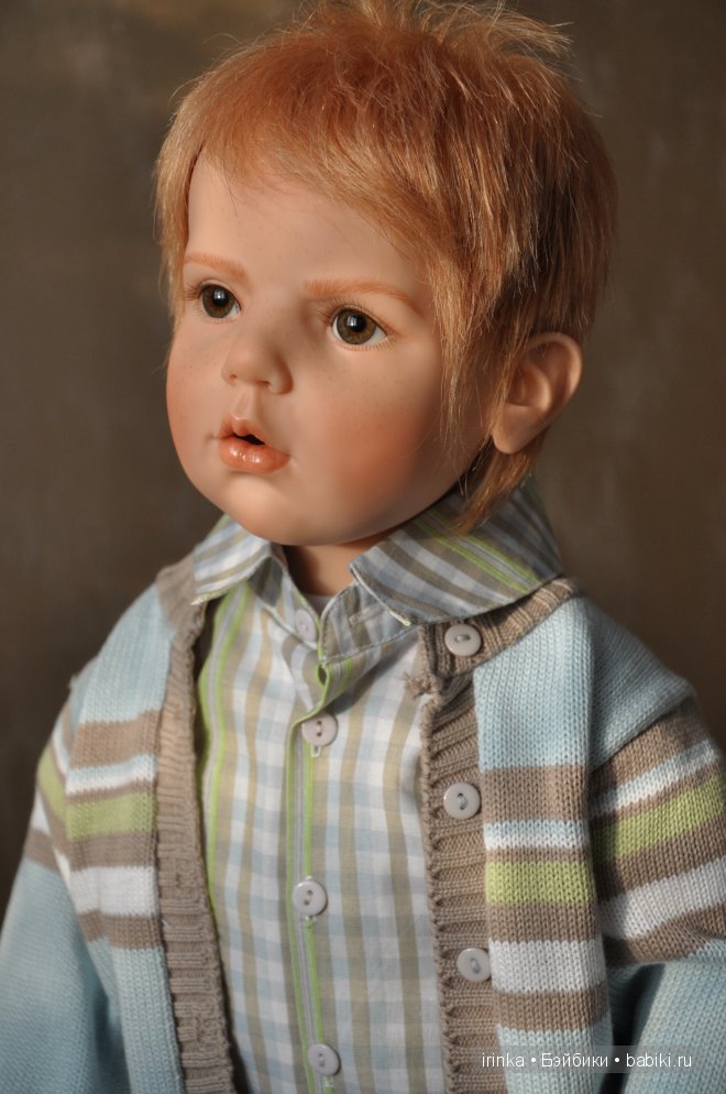 Старшая сестра. Коллекционные куклы Hildegard Gunzel - Солвейг и Флориан (фото 4)