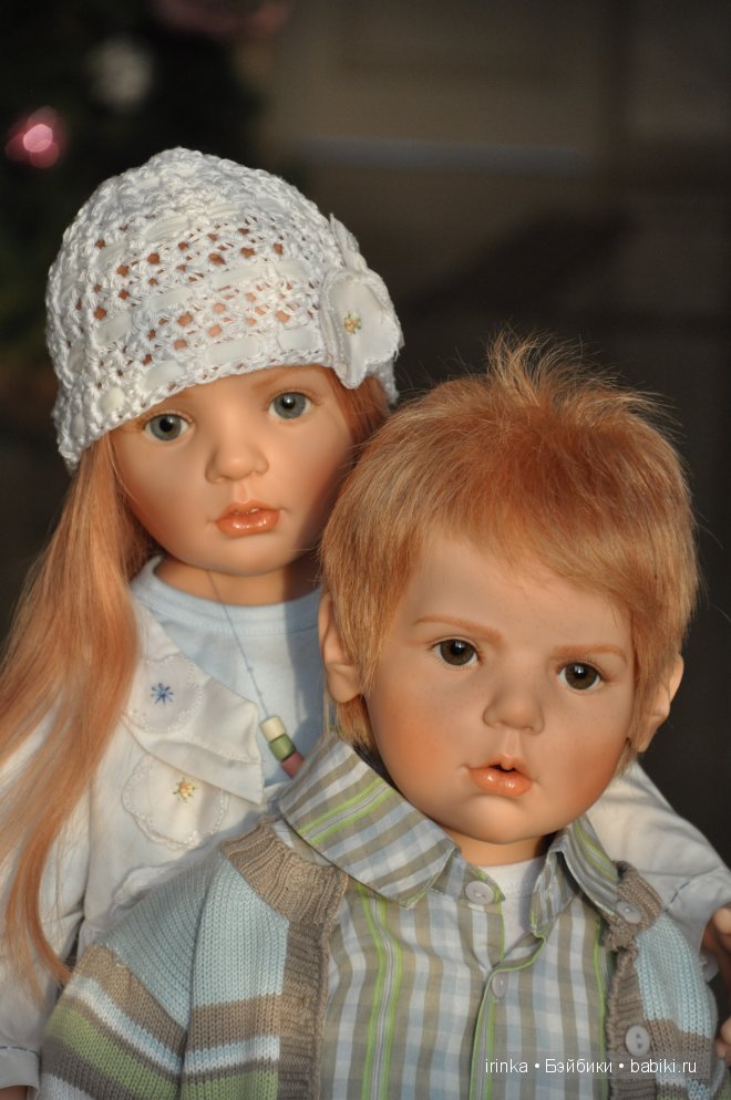 Старшая сестра. Коллекционные куклы Hildegard Gunzel - Солвейг и Флориан (фото 7)