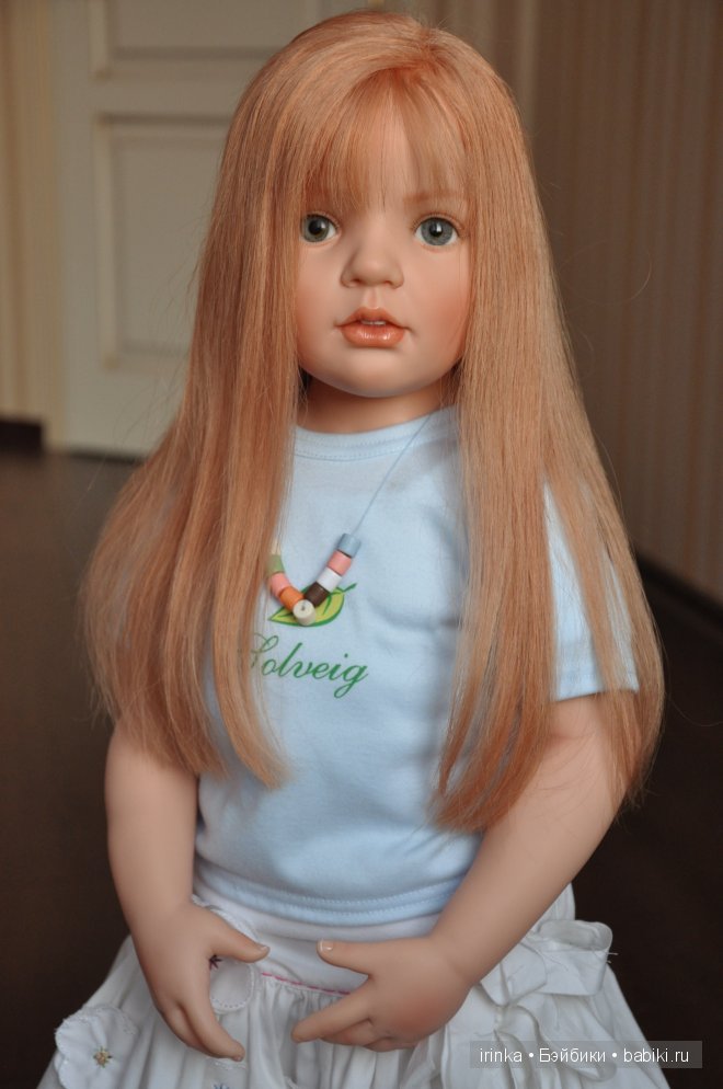 Старшая сестра. Коллекционные куклы Hildegard Gunzel - Солвейг и Флориан (фото 10)