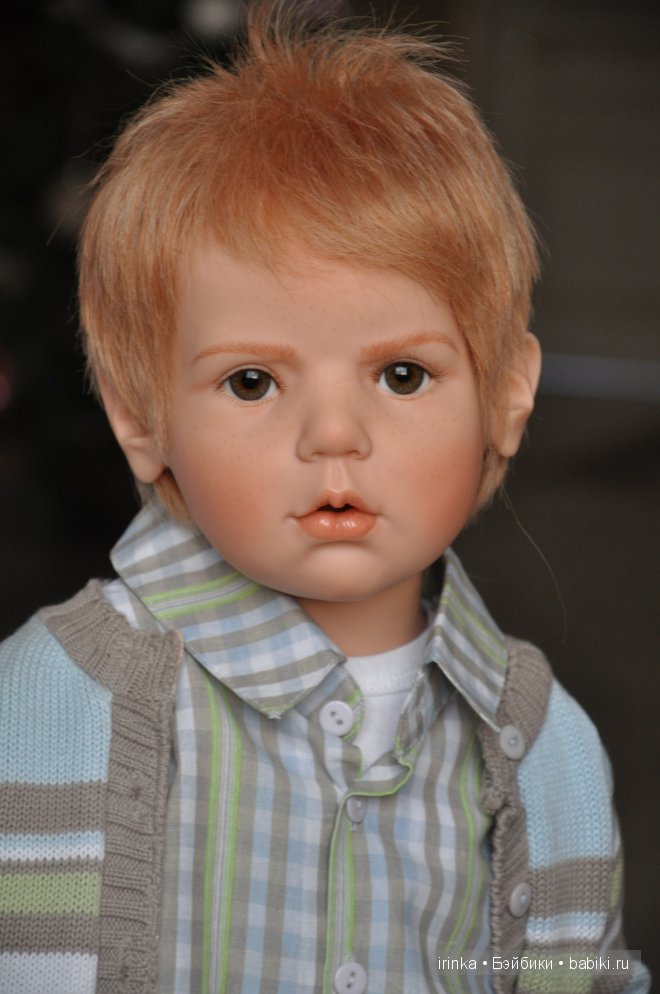 Старшая сестра. Коллекционные куклы Hildegard Gunzel - Солвейг и Флориан (фото 3)