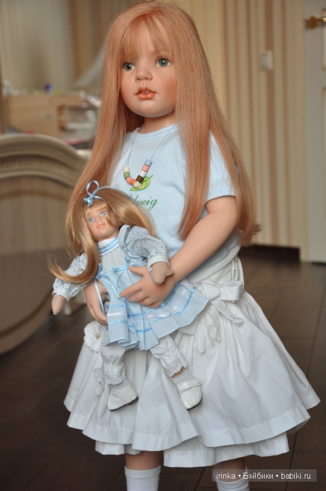 Старшая сестра. Коллекционные куклы Hildegard Gunzel - Солвейг и Флориан