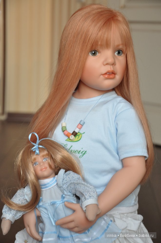 Старшая сестра. Коллекционные куклы Hildegard Gunzel - Солвейг и Флориан