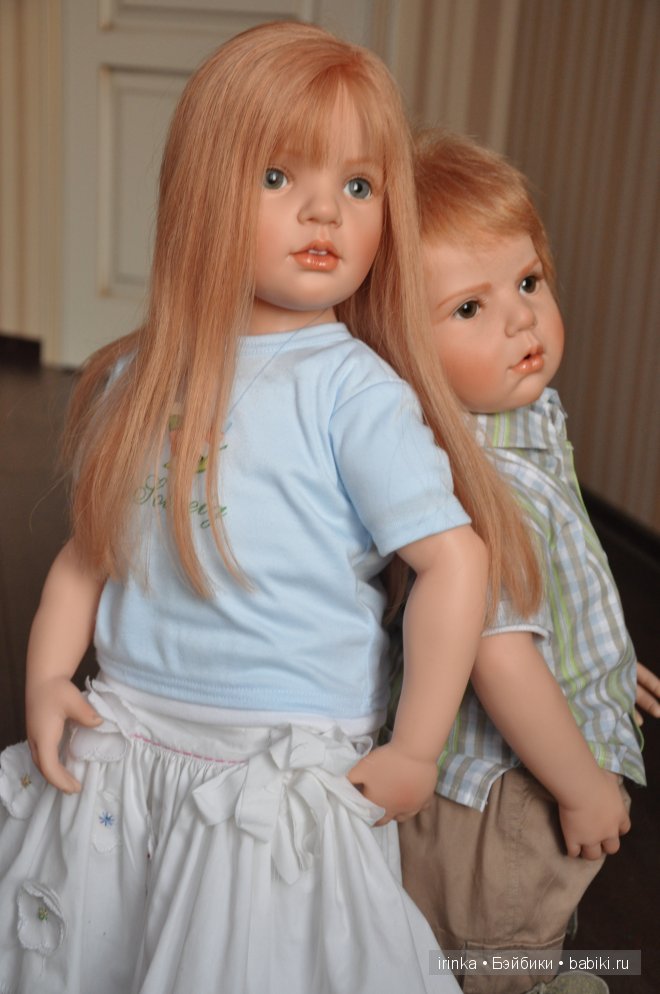 Старшая сестра. Коллекционные куклы Hildegard Gunzel - Солвейг и Флориан