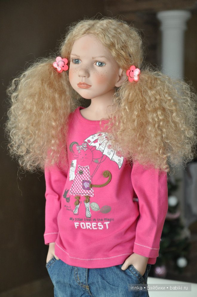 Моя современная Мадонна. Коллекционная кукла Хедвига от Цвергнадце (фото 6)