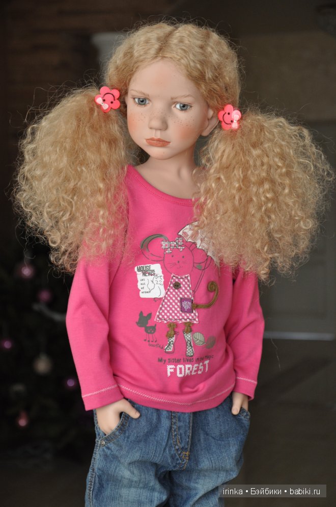 Моя современная Мадонна. Коллекционная кукла Хедвига от Цвергнадце (фото 8)