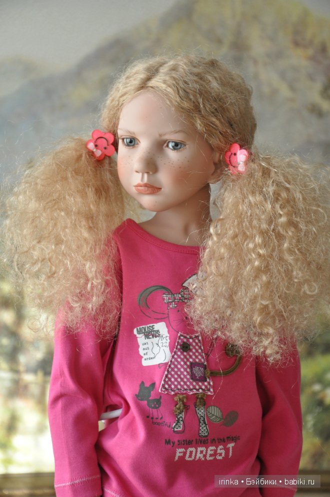 Моя современная Мадонна. Коллекционная кукла Хедвига от Цвергнадце (фото 7)