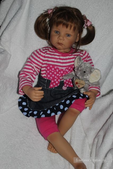 Ульрика - коллекционная кукла, автор Беттина Клемм (фото 5)