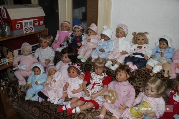 Наша кукольная семья, или Попытка создания коллективной фотографии