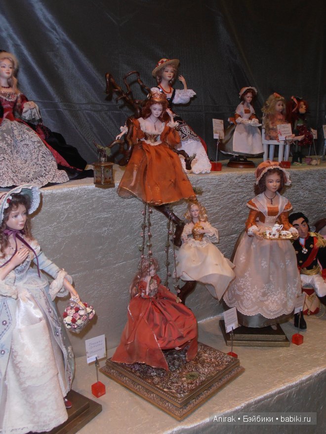 Выставка Кукол и Мишек на Тишинке 2012 г.