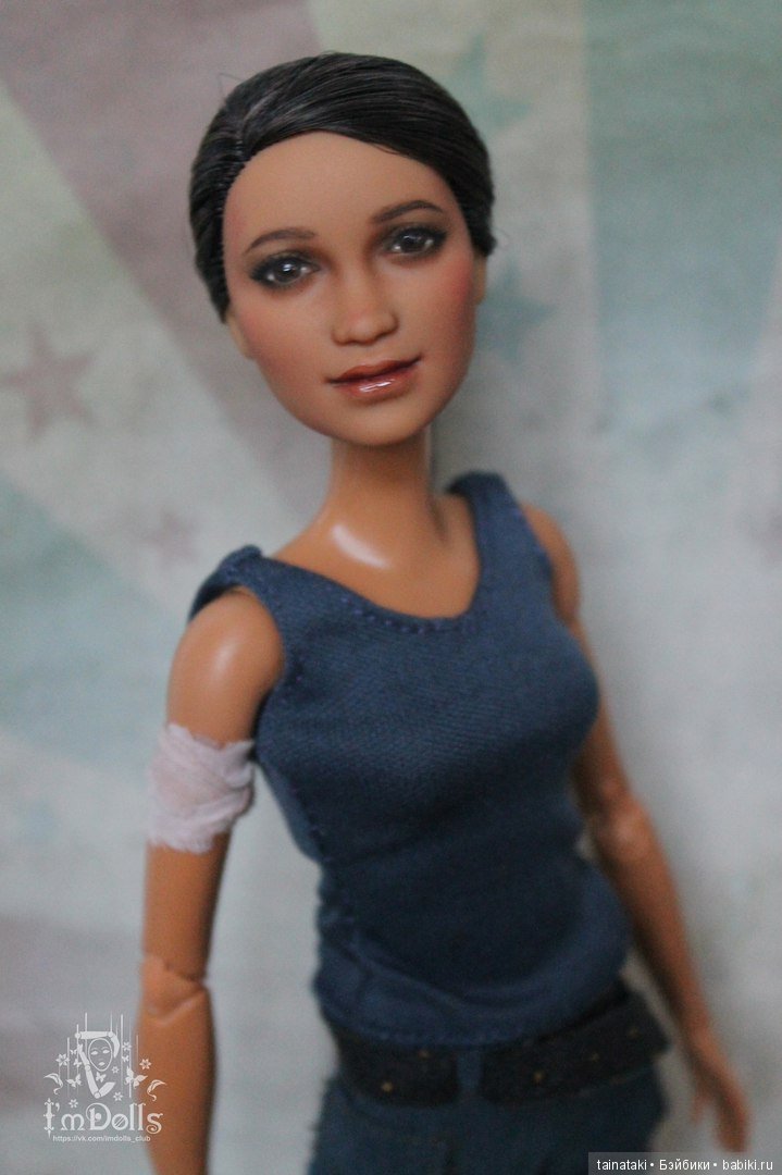 Мои OOAK, январь — ООАК и репейнт игровых кукол: Bratz (фото 5)