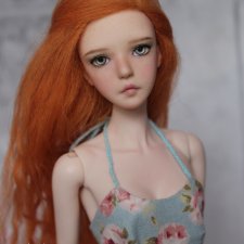 Кукла гибрид ООАК с одеждой и обувью голова Dollmore, тело MengF