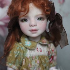 Кукла шарнирная авторская bjd Маришка серии Крохи от FinistDoll