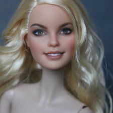 Голова куклы барби Милли ООАК