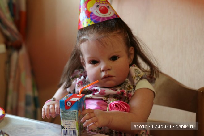 Ура! Реборн Танюшке - один годик! Приглашаем всех на День Рождения (фото 5)