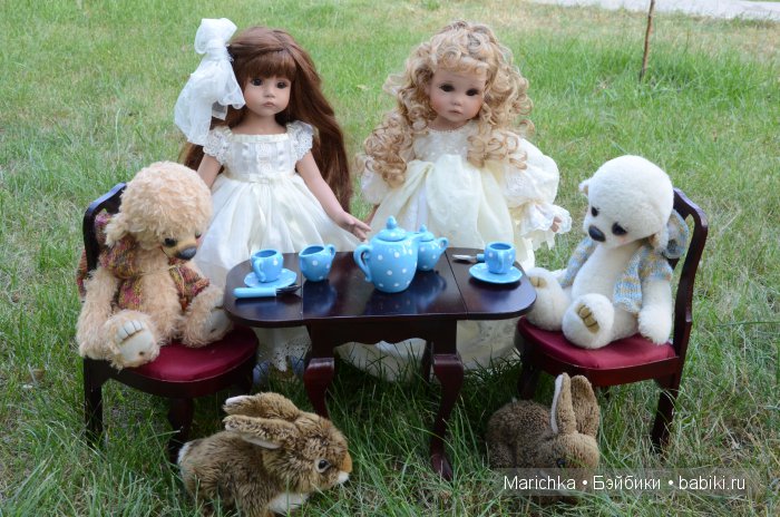 Полуденный чай! Куклы Линды Рик