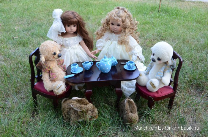 Полуденный чай! Куклы Линды Рик