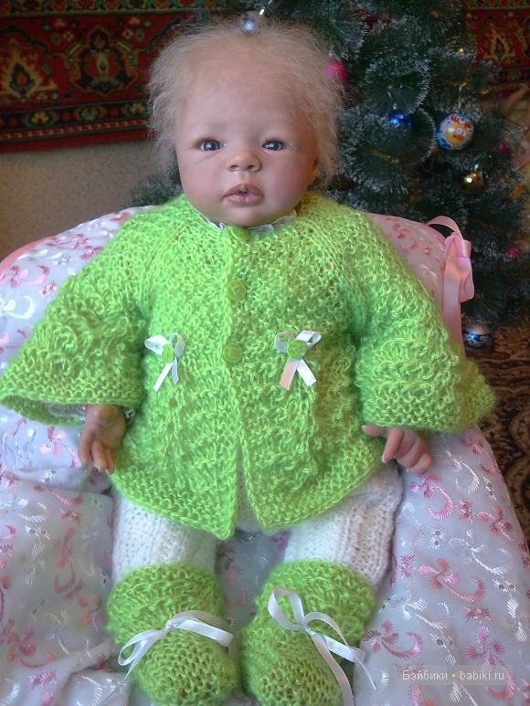 Наряд для куклы реборн Дашеньки