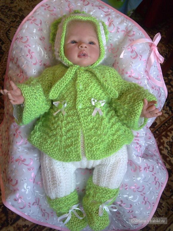 Наряд для куклы реборн Дашеньки