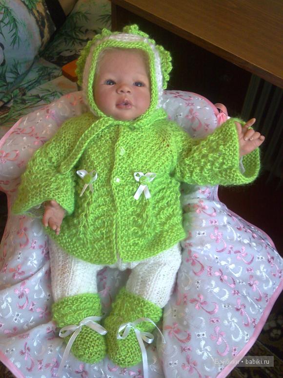 Наряд для куклы реборн Дашеньки
