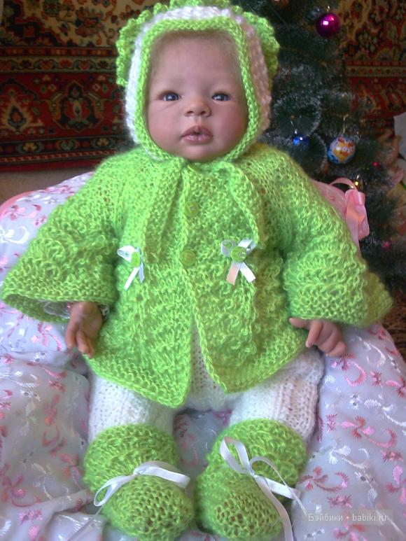 Наряд для куклы реборн Дашеньки