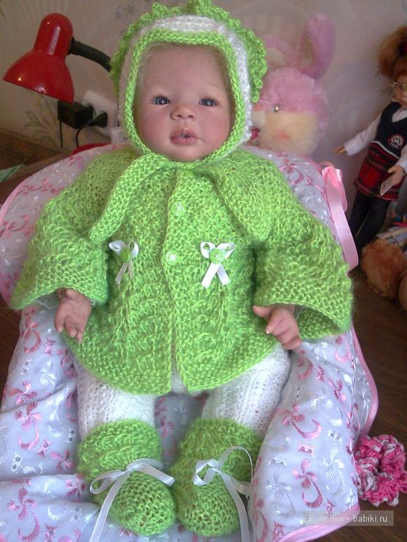 Наряд для куклы реборн Дашеньки