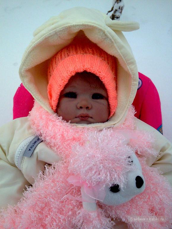 Малышка реборн Ксюша уезжает к новой мамочке
