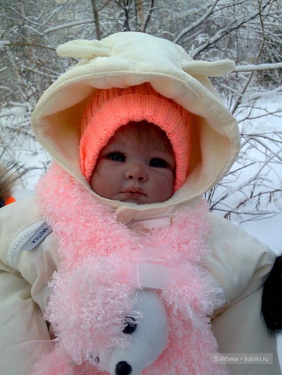 Малышка реборн Ксюша уезжает к новой мамочке