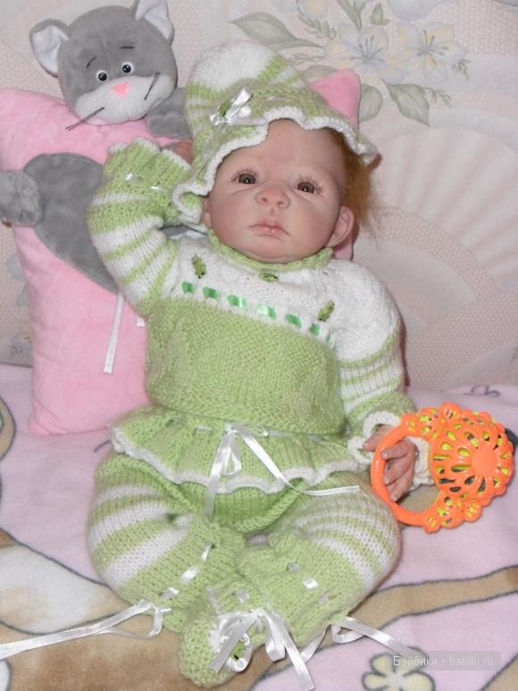 Приглашаем в гости. Кукла реборн Нюшенька