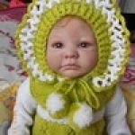 Моя новая вязалочка для малышки реборн
