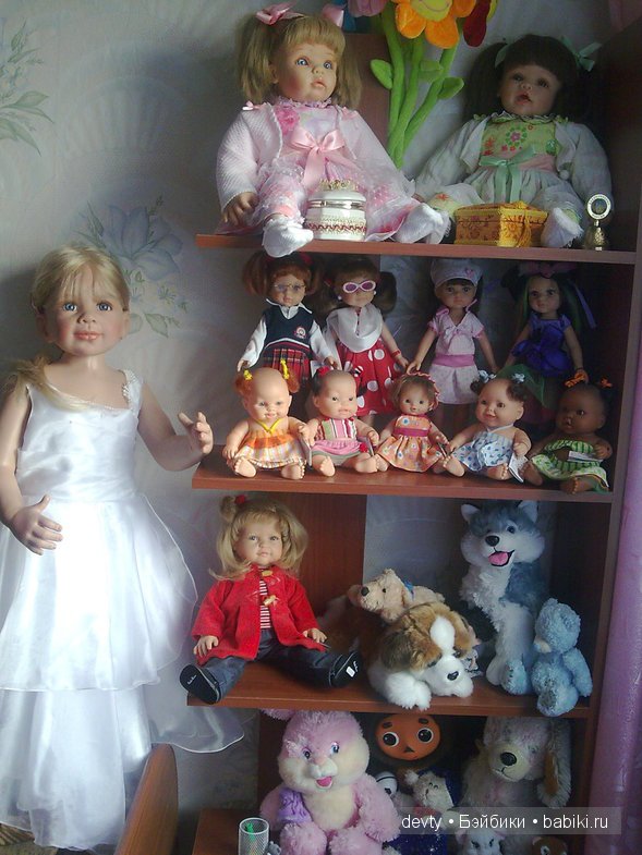 Мой юбилейный топик посвящаю всем своим куклам! Коллекция кукол