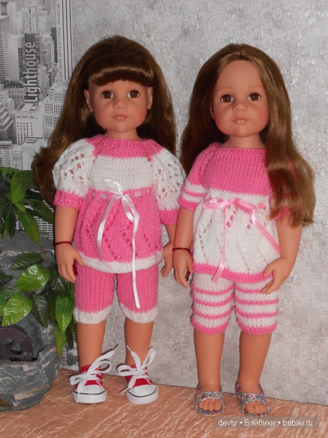 Мои вязалочки для готц — Одежда и обувь для кукол своими руками: фото