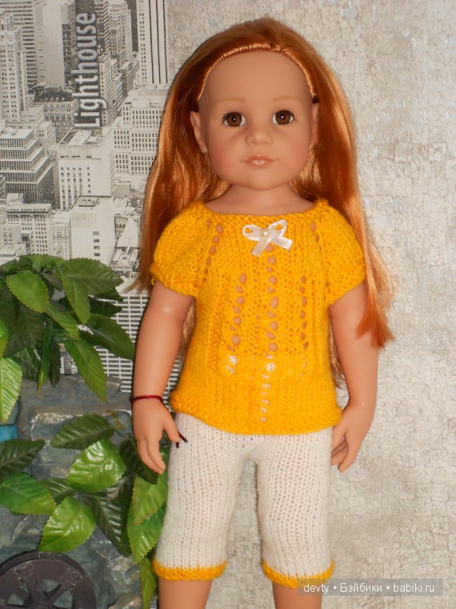 Мои вязалочки для готц — Одежда и обувь для кукол своими руками: фото (фото 4)