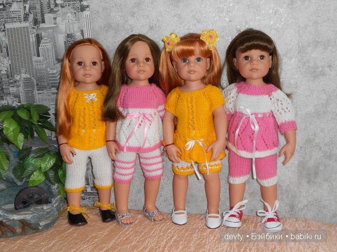 Мои вязалочки для готц — Одежда и обувь для кукол своими руками: фото