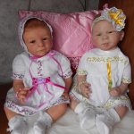 Новые наряды для реборняток.