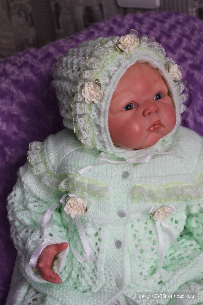 Комплект для малышки — Одежда и обувь для кукол своими руками: фото (фото 8)