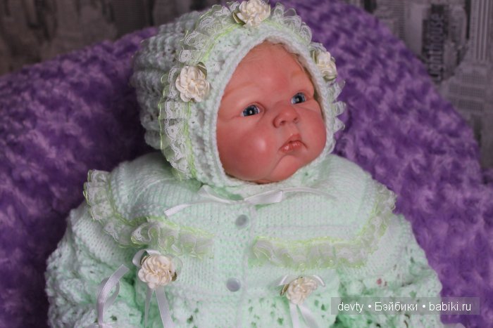 Комплект для малышки — Одежда и обувь для кукол своими руками: фото (фото 7)