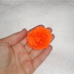 Мастер класс делаем цветочки из салфеток. Елка