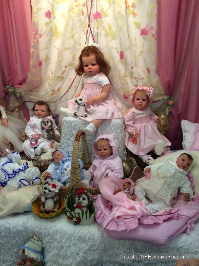Куклы реборн на выставке кукол Moscow Fair 2014 в Москве